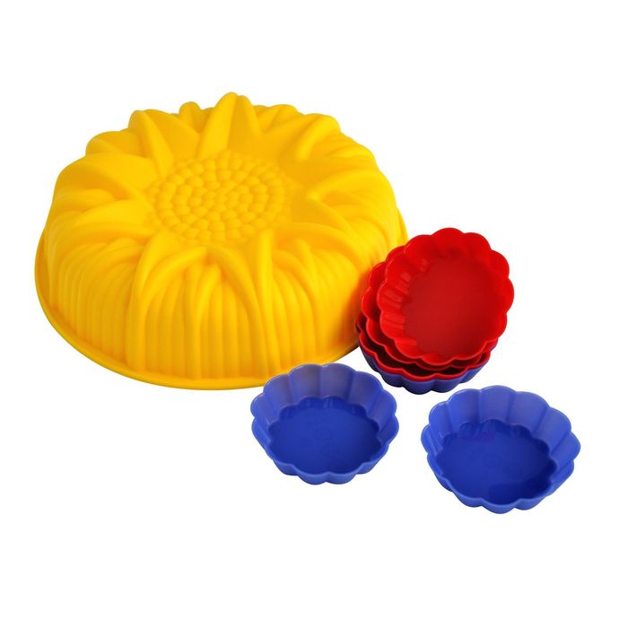 Набор "Подсолнух" Silicone 7 предмета
