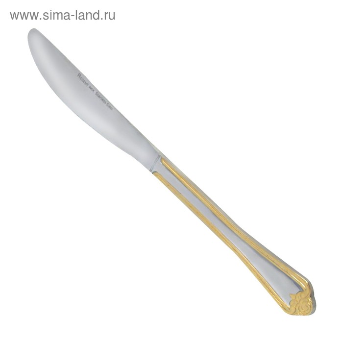 Нож столовый Regent inox Rosa, нержавеющая сталь, 2 предмета нож столовый regent inox euro 2 предмета