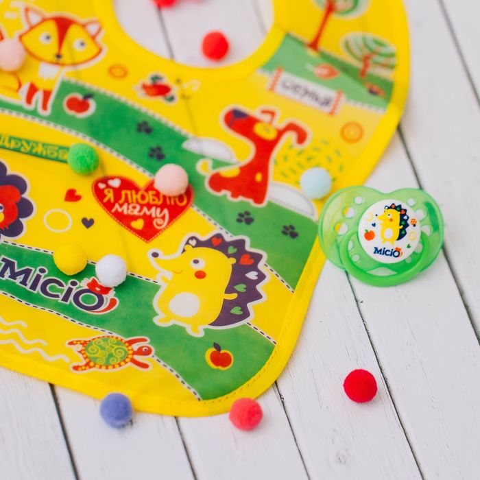 Пустышка силиконовая ортодонтическая «Лесная сказка», от 0 до 6 мес.