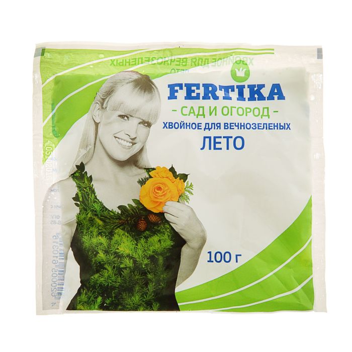 Удобрение Фертика Хвойное для Вечнозеленых. Лето  100 г