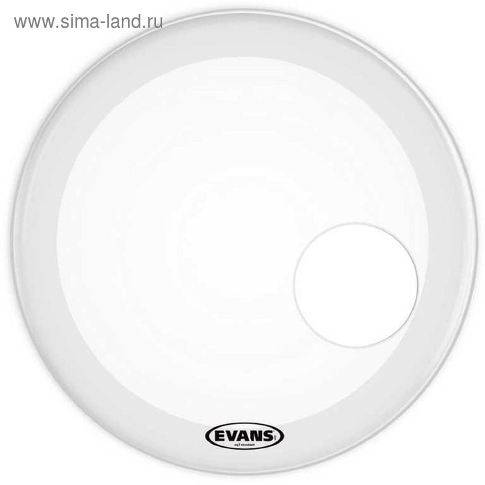 Пластик для бас-барабана Evans BD22RSW EQ3 Resonant Smooth White 22