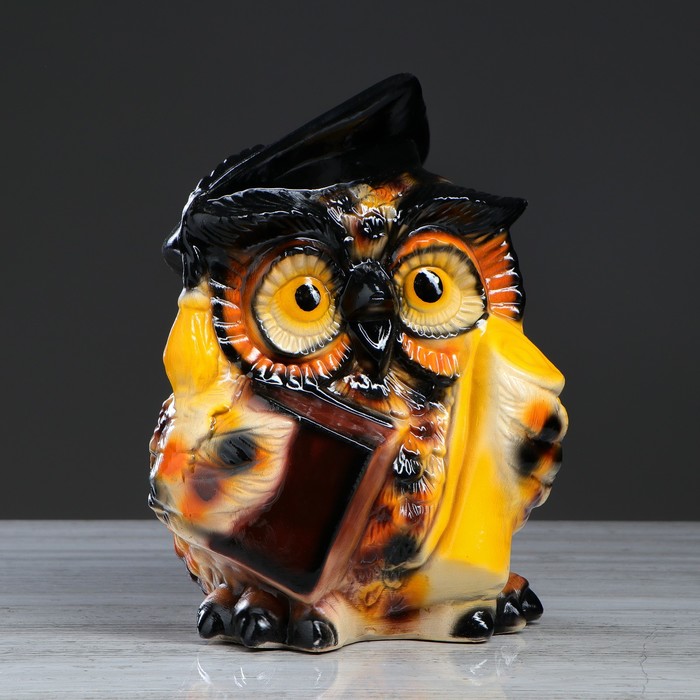 Копилка "Совушка " глянец, микс