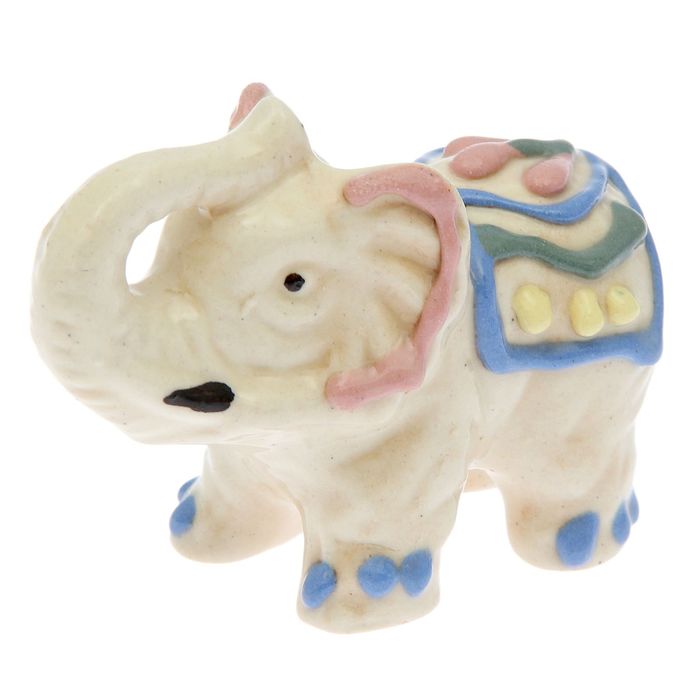 Статуэтка "Слон №3" узор