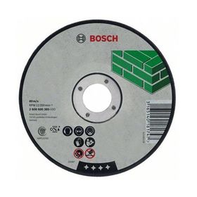 

Круг отрезной по камню BOSCH 2608603179, Standard for Stone, прямой, 180х3 мм