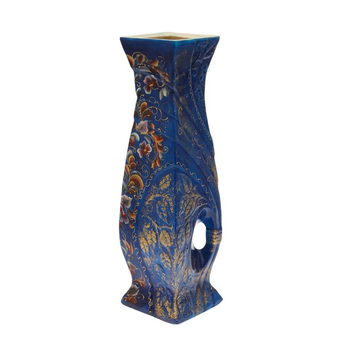 Ваза напольная "Венера" кобальт
