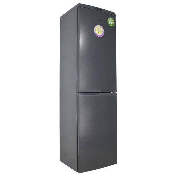 Холодильник DON R-297 G, двухкамерный, класс А+, 365 л, графит холодильник don r 297 s двухкамерный класс а 365 л бежевый