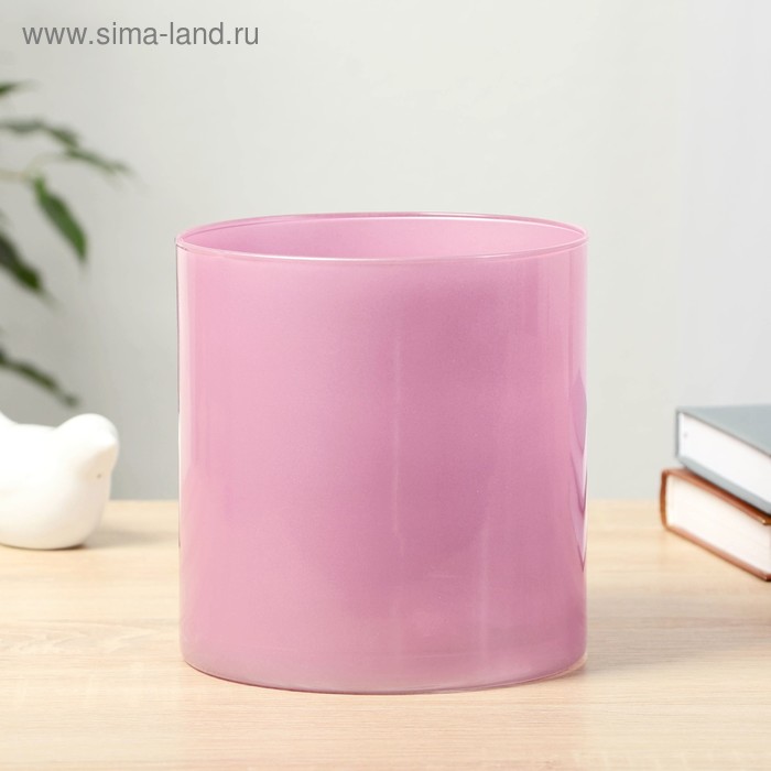 

Ваза "Металлик розовый" микс 15х14,6 см 2 л