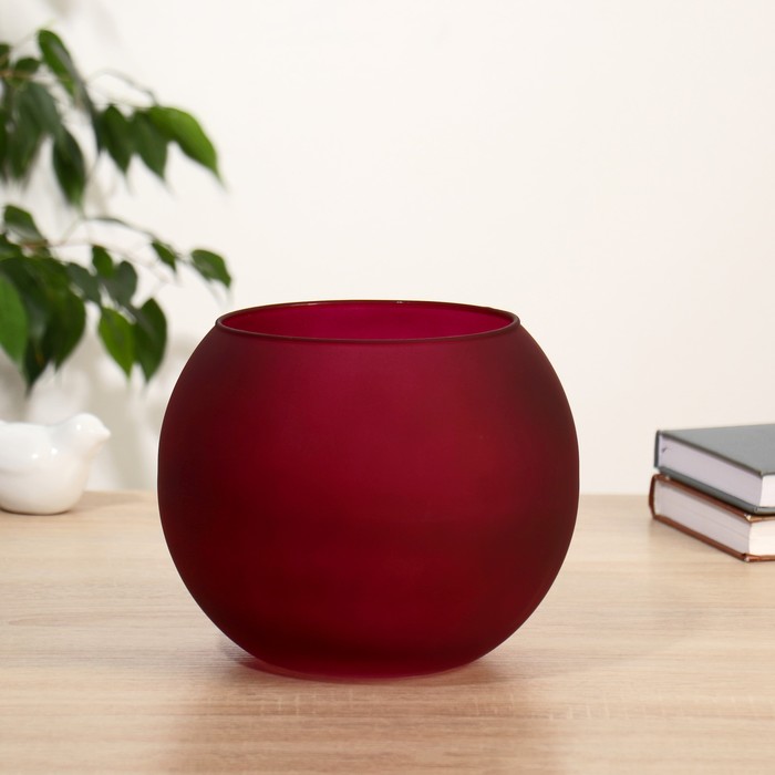 Ваза "Шар" матовая, микс, 3 л