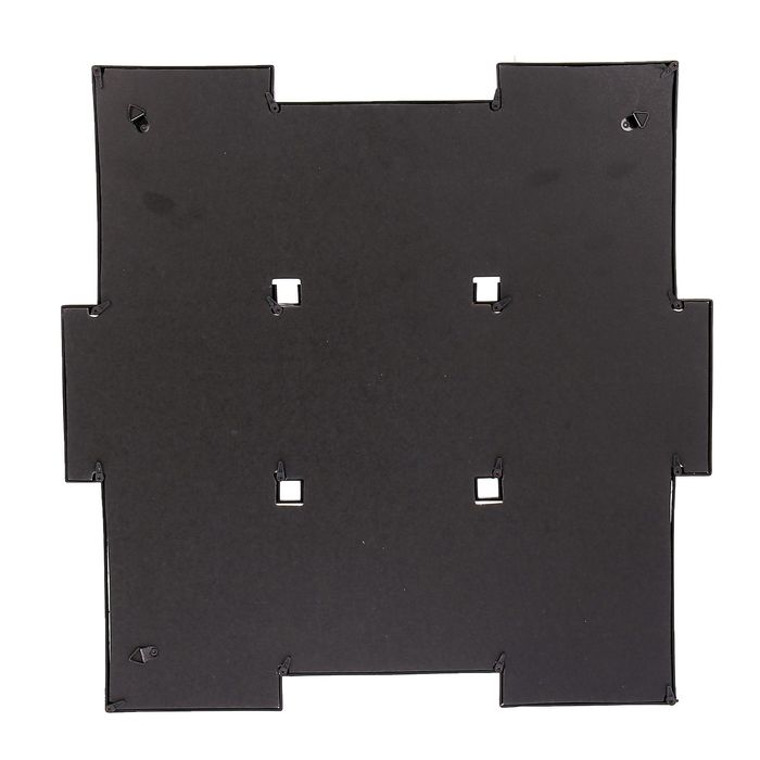 Фоторамка на 9 фото 10х15 см "Выгнутая" чёрная