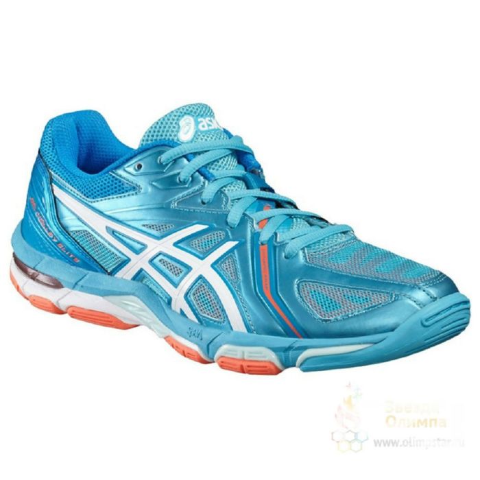 Кроссовки волейбольные женские Asics, B550N 3901, Gel-volley elite, размер 7,5