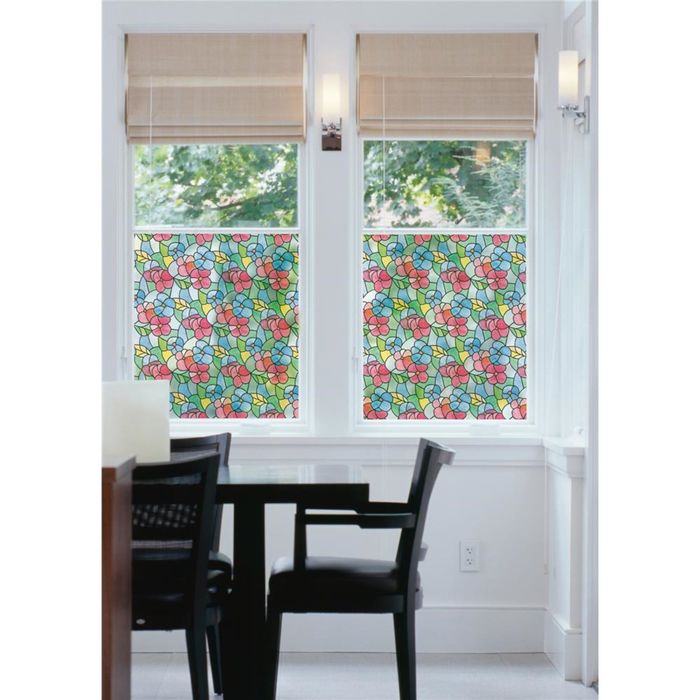 Самоклеящаяся пленка Витраж цветной 0,45x2 м