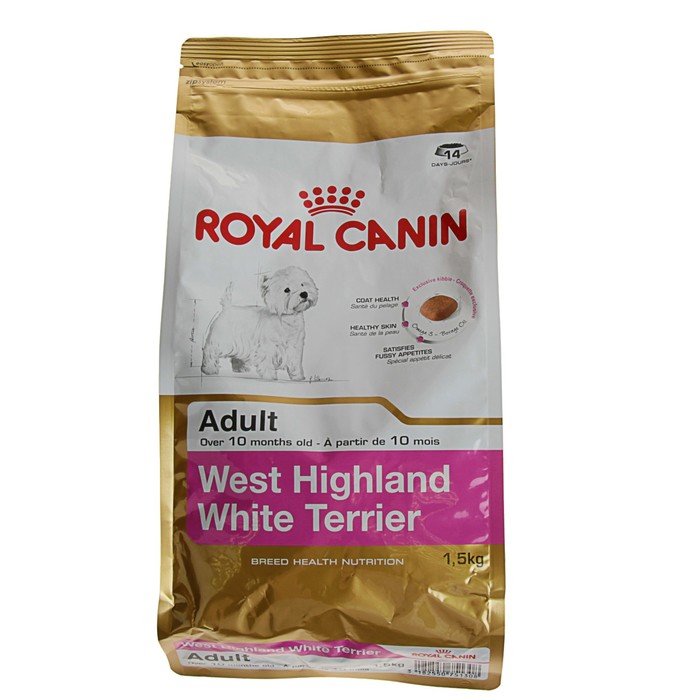 Сухой корм RC Westie Adult для вест-хайленд-уайт-терьера, 1.5 кг