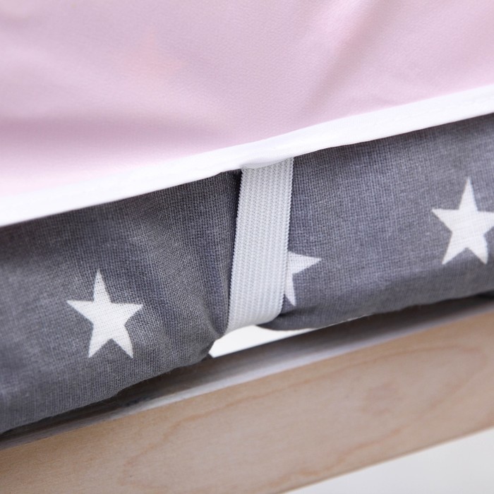 Клеёнка с ПВХ-покрытием, 68х100 см, на резинке, цвета МИКС