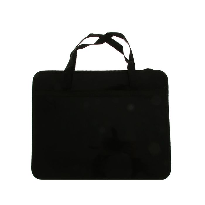 Папка с ручками пластиковая А4, 330x260х75 мм «Смайлы»