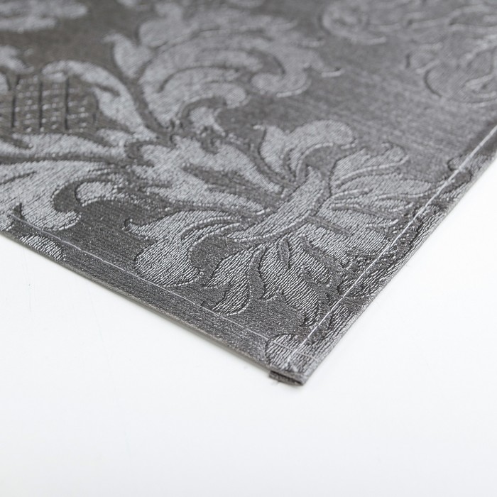 Салфетка кухонная "Дамаск" 45х30 см, цвет серый