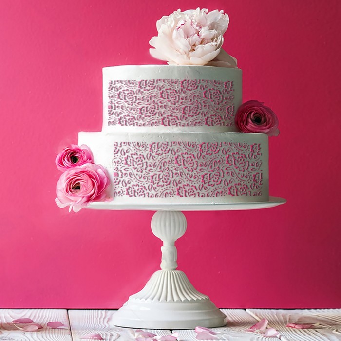 Трафарет для выпечки и нанесения айсинга 35х15 см