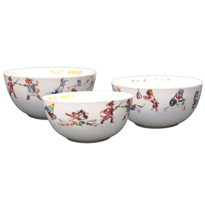 Салатник d=15 см "Жизнь Собачья"