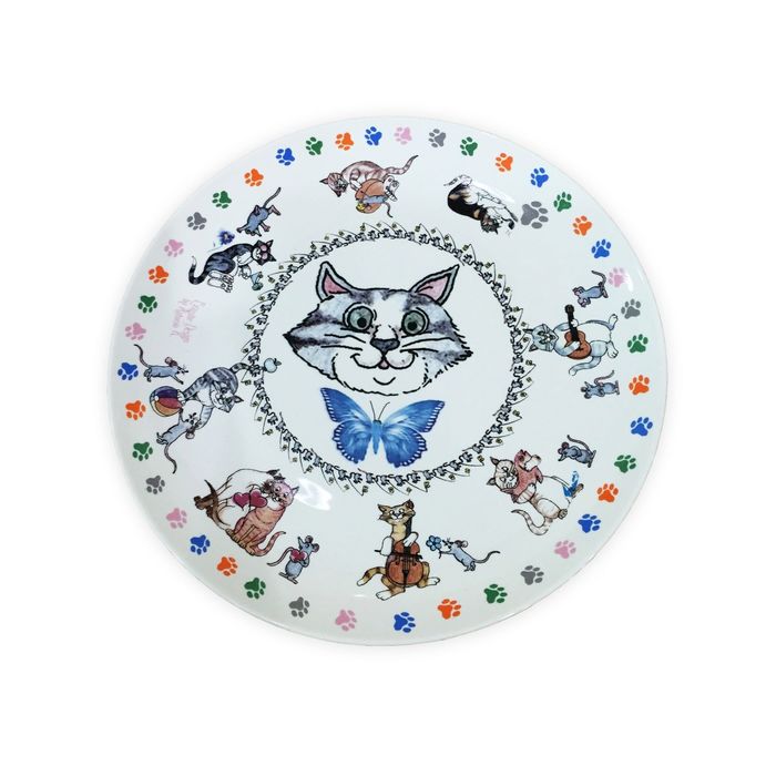 Тарелка d=20 см "Кошки-мышки"