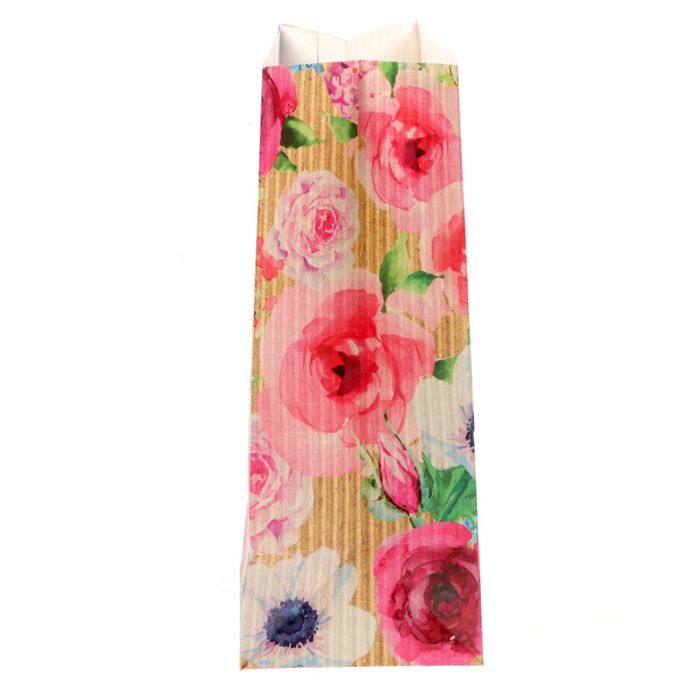 Пакет подарочный без ручек «Хорошего настроения!», 12 х 20 х 8 см