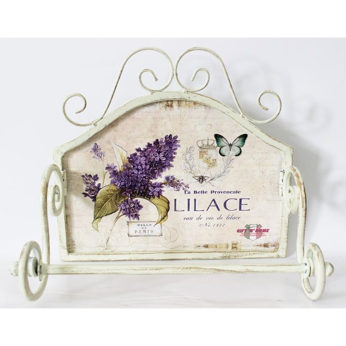 Держатель для туалетной бумаги "Сирень"