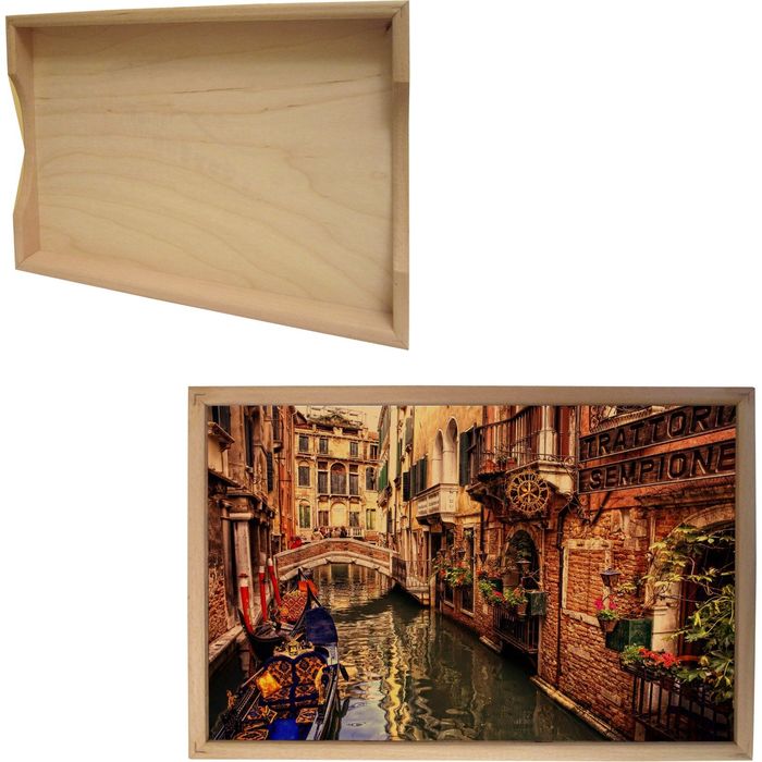 Поднос из бука 25x37,5 см "Венеция"