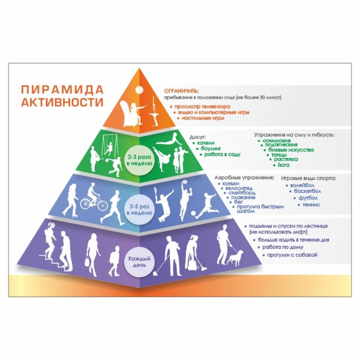 Стенд "Пирамида активности"
