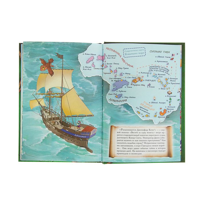 Пираты Кошачьего моря. Книга 4. Капитан Джен. Автор: Амасова А., Запаренко В.