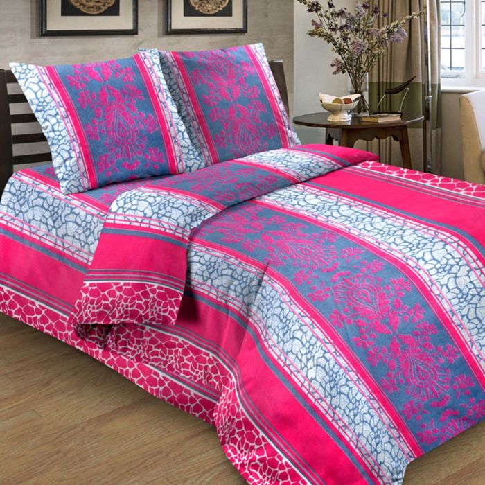 Постельное бельё "Добрые традиции" 1,5 сп., рис. 90, 150х215, 145х215, 70х70 - 2шт., бязь 105 г/м2