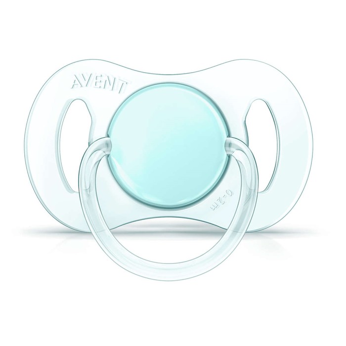 Пустышка силиконовая ортодонтическая Mini, от 0 до 2 мес., набор 2 шт., для мальчиков