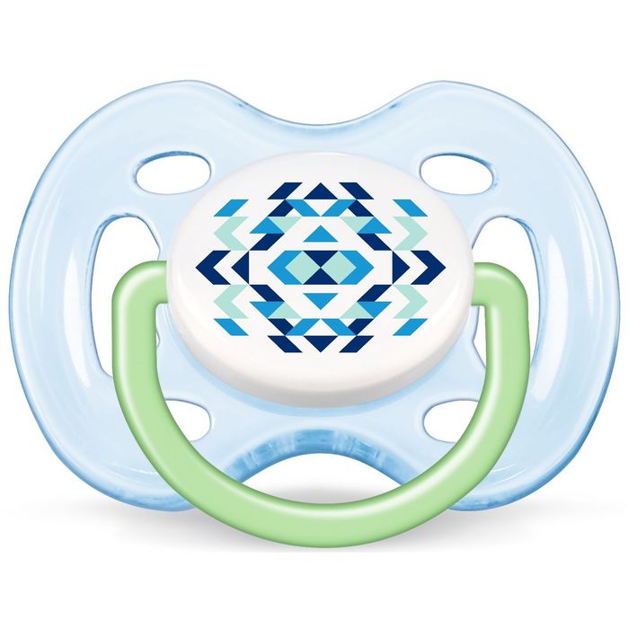 Пустышка силиконовая ортодонтическая Freeflow, от 0 до 6 мес., набор 2 шт.
