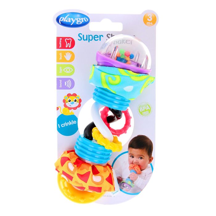 Playgro Игрушка-погремушка "Забавные шарики"