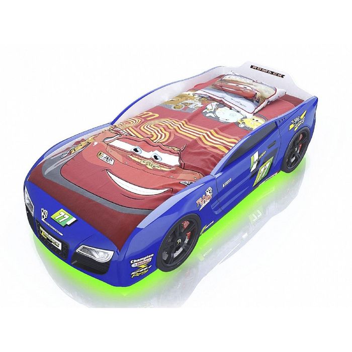 Кровать R2 Синяя 800х1800 с подсветкой