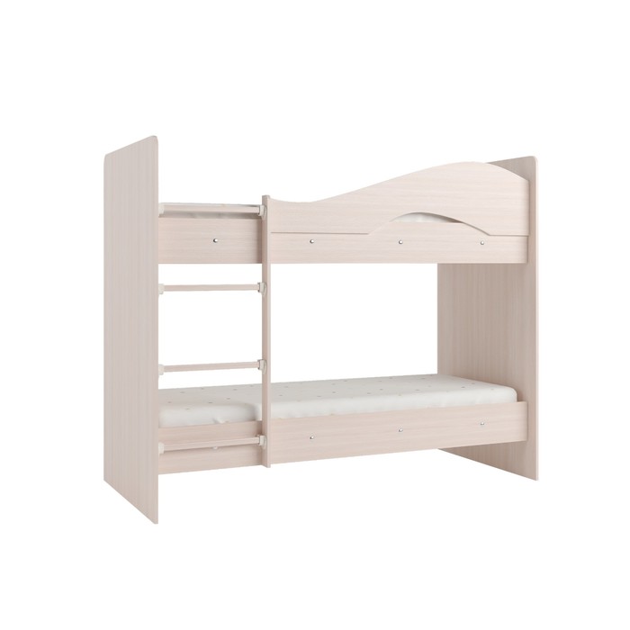 Кровать 2-х ярусная 800х1900 млечный дуб