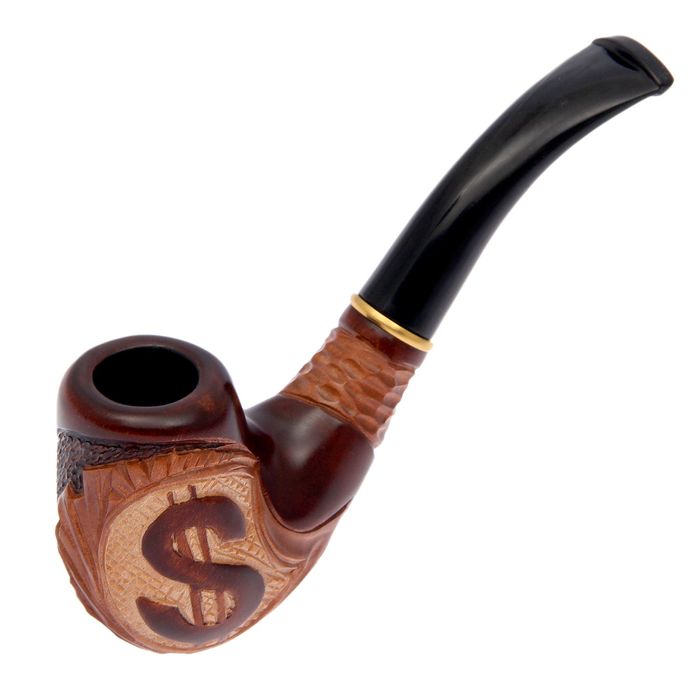 Трубка курительная "Cказка" доллар