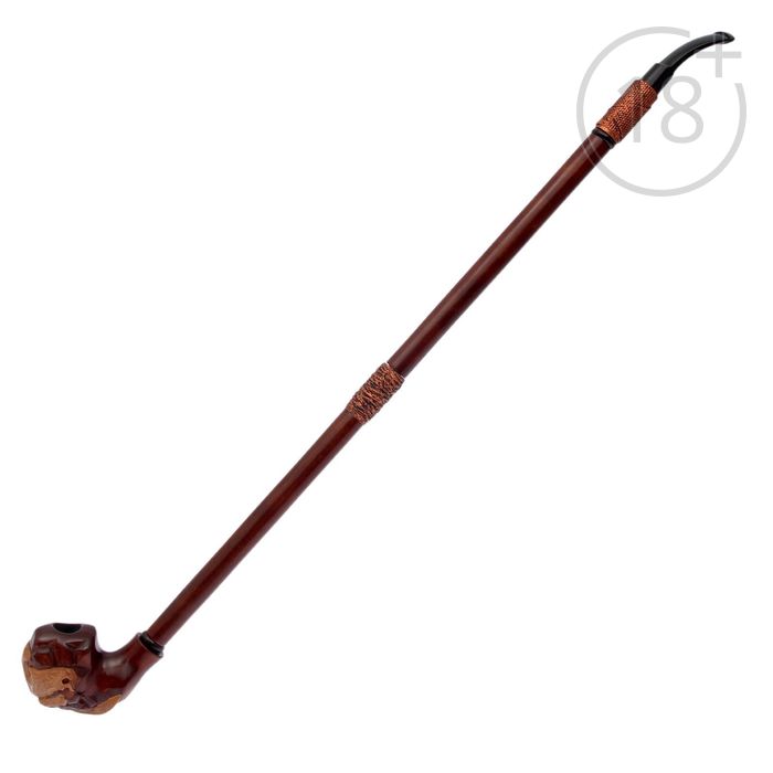 Трубка курительная "Орион" дракон на камнях