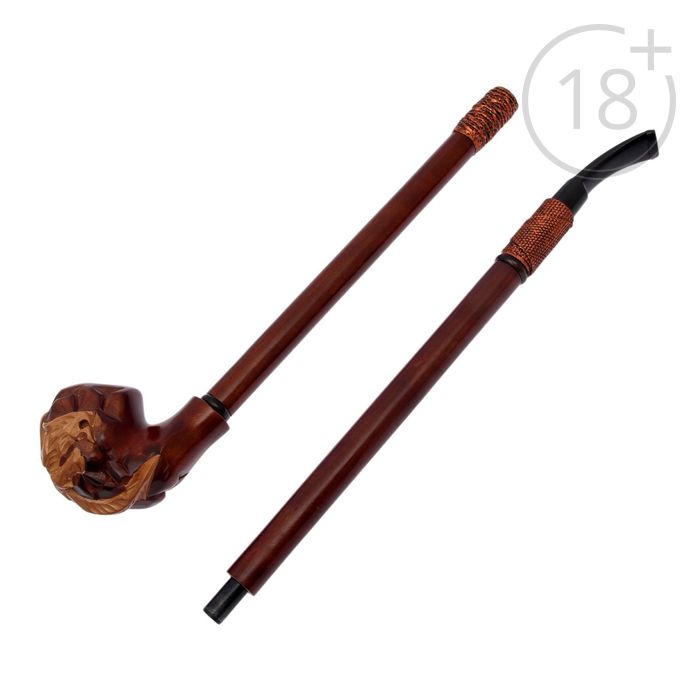 Трубка курительная "Орион" дракон на камнях