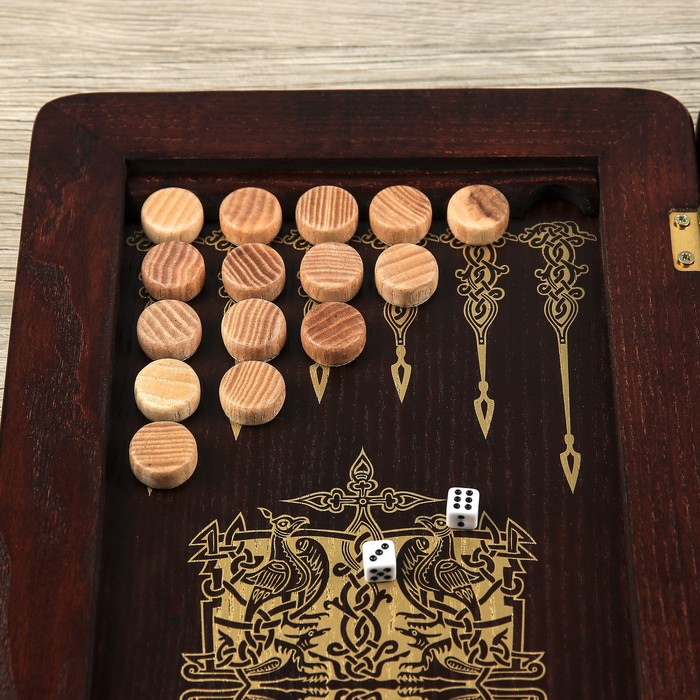 Нарды малые "Золотой беркут"