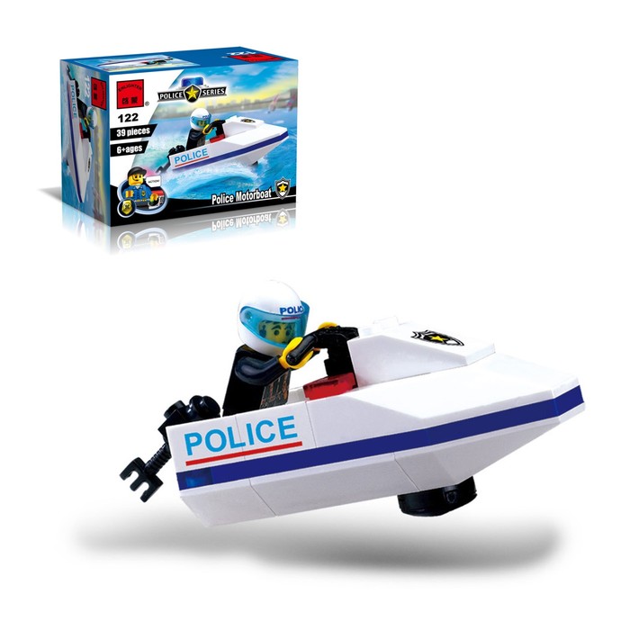 Конструктор «Морской патруль», 39 деталей
