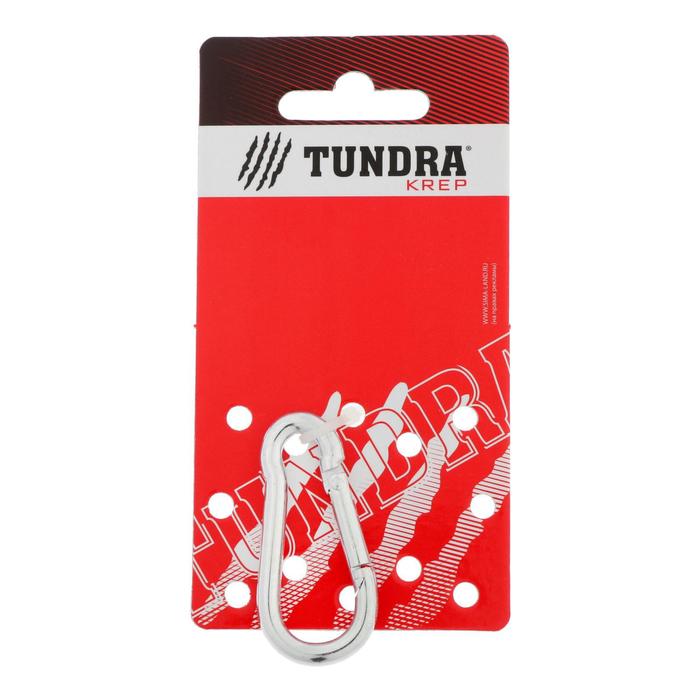 Карабин пожарный TUNDRA krep, DIN 5299С, 5х50 мм, 1 шт.