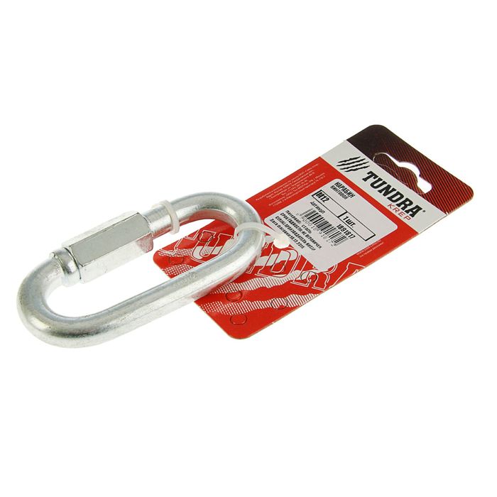 Карабин винтовой TUNDRA krep, М12, 1 шт.