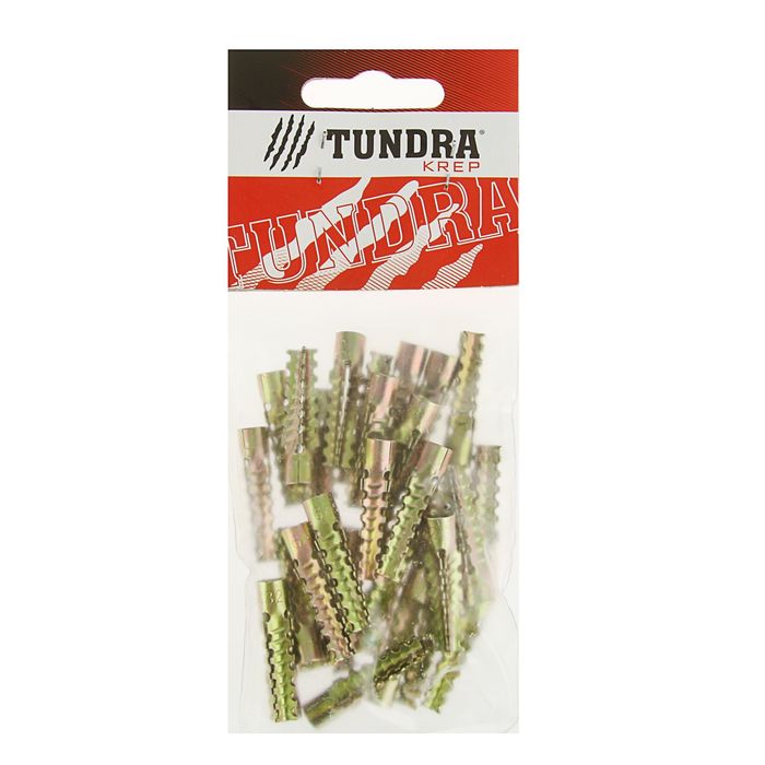 Дюбель для газобетона TUNDRA krep, 6х32 мм, в пакете 30 шт.