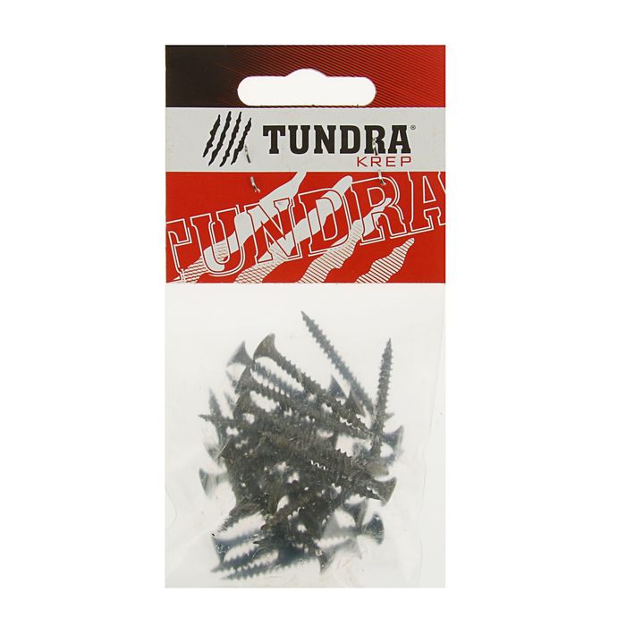 Саморез по металлу TUNDRA krep, 3.5х35 мм, оксид, частая резьба, 30 шт.