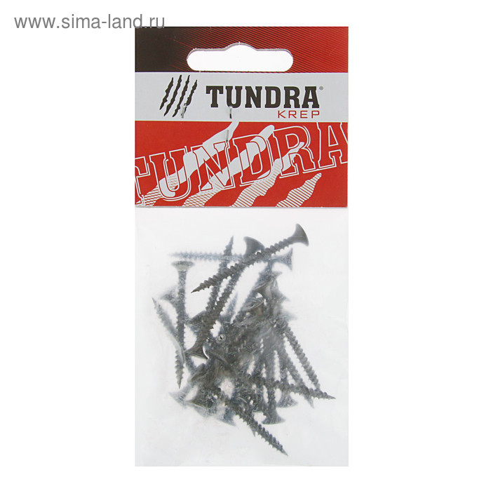 Саморез по металлу TUNDRA krep, 3.5х41 мм, оксид, частая резьба, 25 шт.