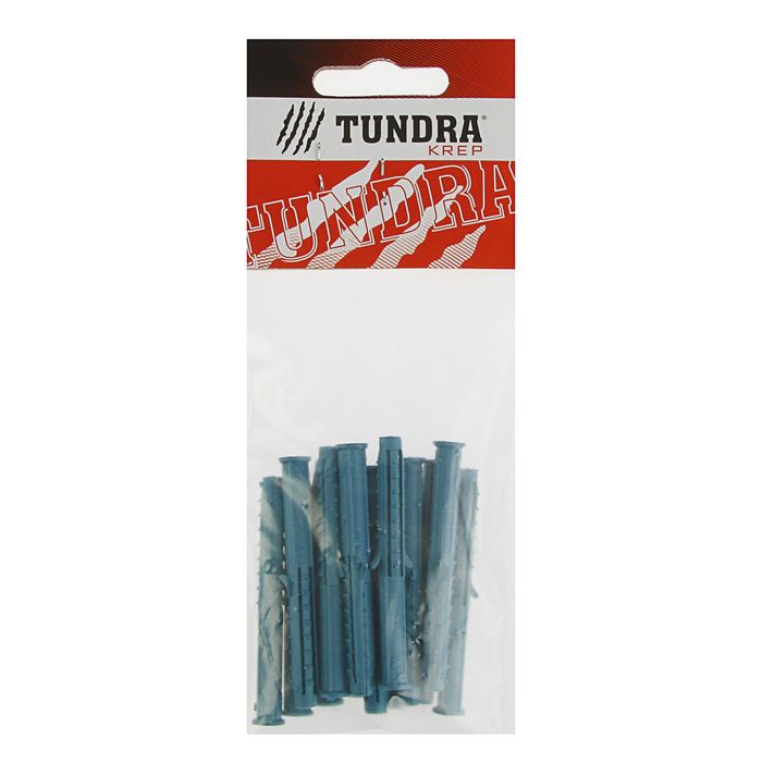 Дюбель распорный "Чапай" TUNDRA krep, 6х60 мм, шипы+усы, полипропилен, в пакете 14 шт.