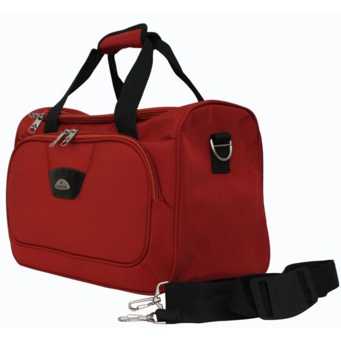 Сумка дорожная, 41 × 19 × 27,5 см, отделение на молнии, карман, ремень через плечо, цвет терракотовый