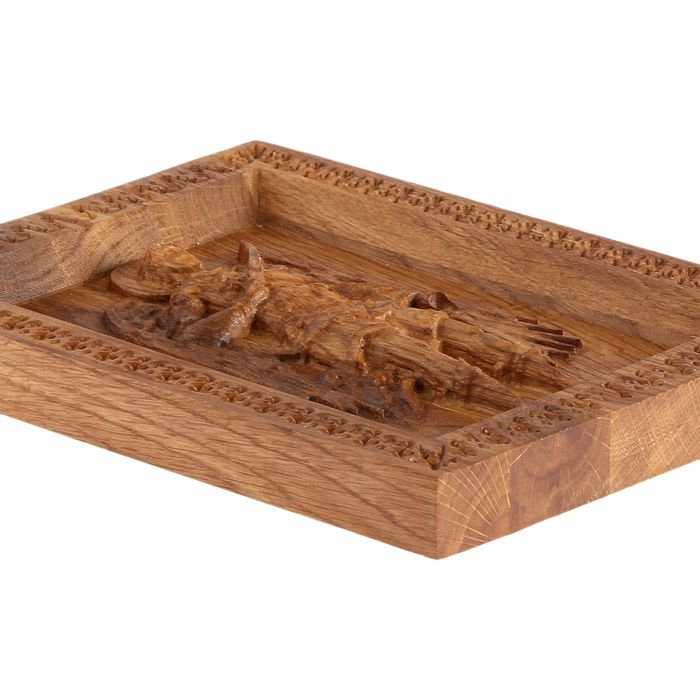 Резная икона "Святой Архангел Михаил"