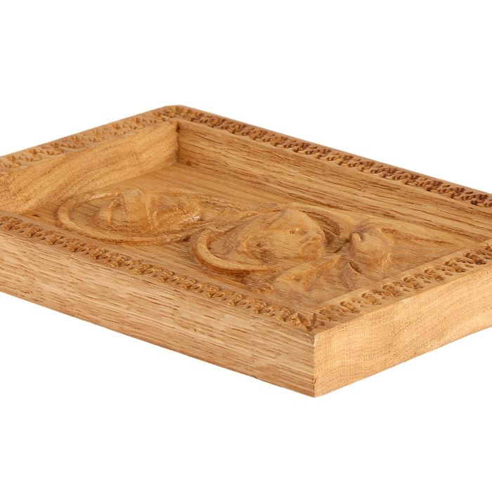 Резная икона "Святой Петро и Святая Феврония"