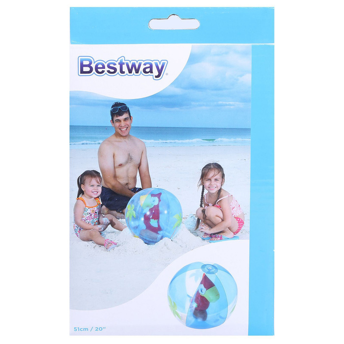 Мяч пляжный Аквариум (31041) от 2-х лет МИКС