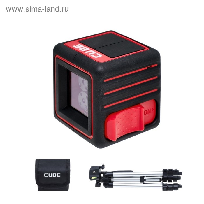 Нивелир лазерный ADA Cube Professional Edition А00343, 2 луча, диапазон 20 м, ±0.2 мм/м нивелир лазерный ada cube basic edition 2 луча 20 м ±0 2 мм м 1 4