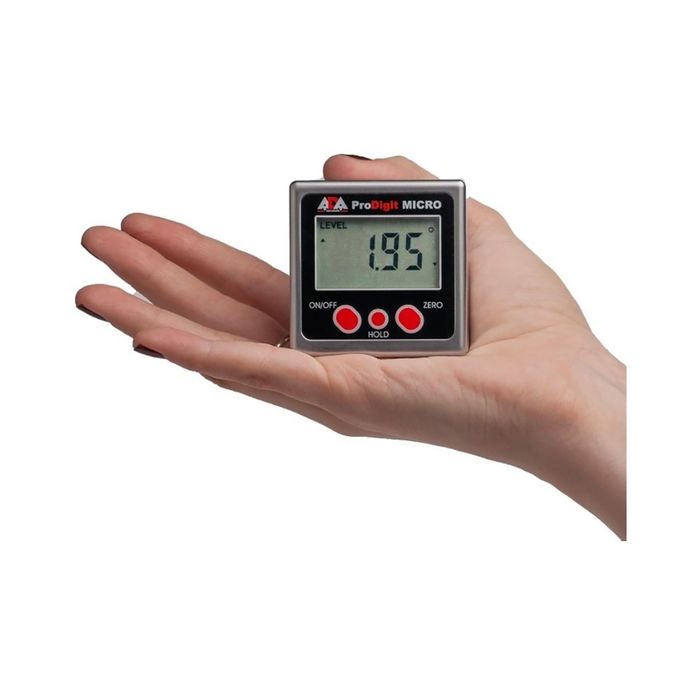 Уровень/угломер цифровой Pro-Digit MICRO ADA, диапазон 4х90°, точность ±0,2°, 0.13кг